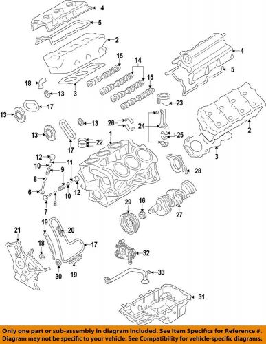 Ford oem 11-20 expedition engine valve timing covers-valve cover left bl3z6582h