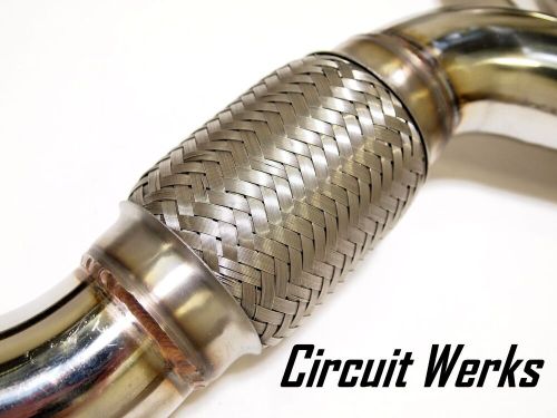 Circuit werks infinity g35 straight y-pipe exhaust flex mid g35 true 2.5&#034; to 3&#034;