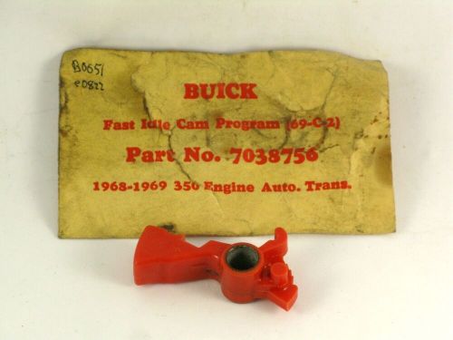 1968-1970 buick skylark lesabre nos 350 4bbl fast idle cam 7038756