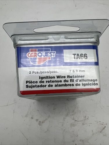 Carquest ta66 ignition wire retainer 2 pcs 7&amp;8 mm