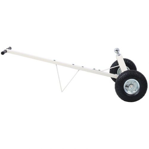 Trailer dolly with 10&#034; pneumatic tires - 600 lb maximum capacity steel dolly