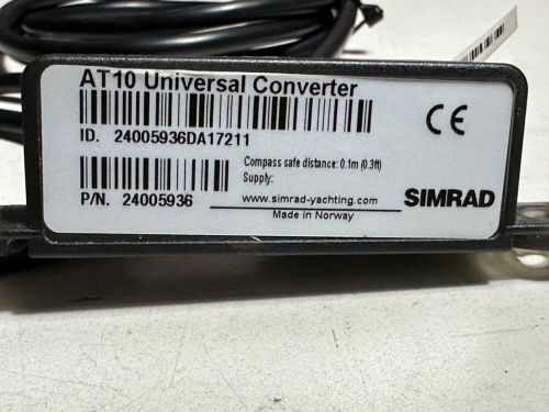 Simrad at10 24005936 simnet / nmea2000 to nmea 0183 converter with cables