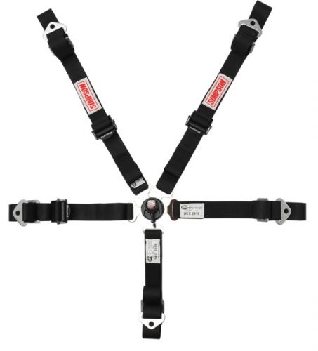 Simpson racing sb1015 simpson jr dragster racing platinum plus 5-point harnesses