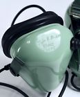 David clark h7010 aviation ground support headset w/ muff-mic, case and adaptor