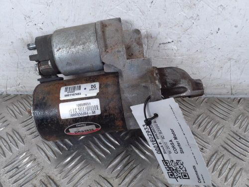 Vauxhall corsa 2006-2015 starter motor 1.0l petrol a10xep