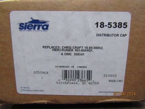 New 4 cylinder sierra mercruiser / omc  distributor cap   18-5385