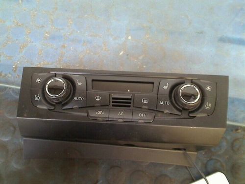 Operating climate control audi a4 avant (b8) 2008 8t1820043ac-