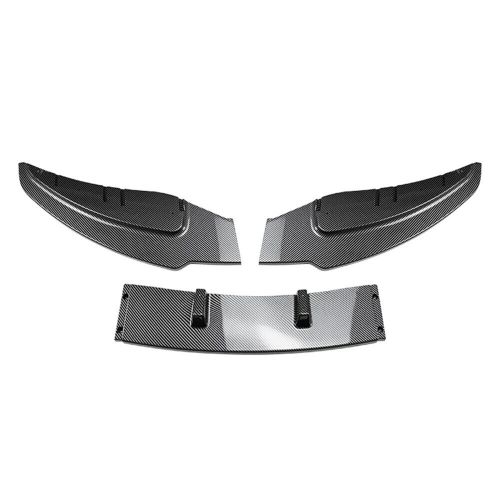 (conber fiber) front lip spoiler fit bmw 1 series e81 e82 e87 e88 lci 08-11