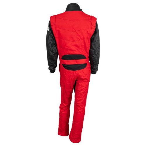 Zamp r07c02xxl zr-40 adult racing suit, red/black, xxl