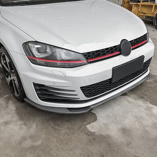 For volkswagen golf 7 mk7 gti r rline 2013-2016 front bumper spoiler lip