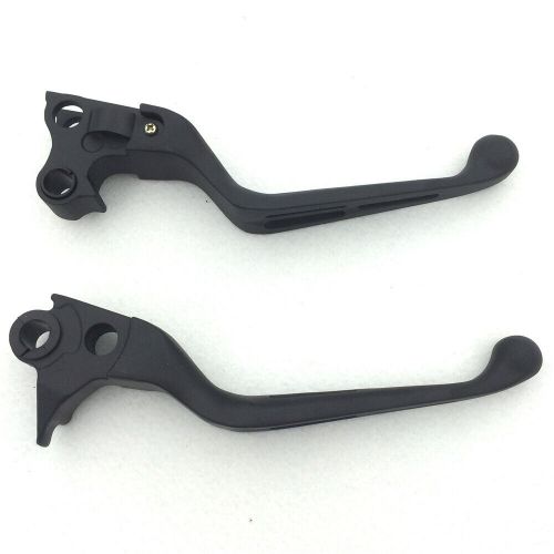 Hollowed-out brake clutch hand levers for harley 96-03 xl 96-07 dyna touring bla