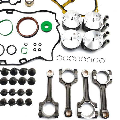 For buick chevrolet gmc 2.4l engine rebuild overhaul pistons valves seals kit