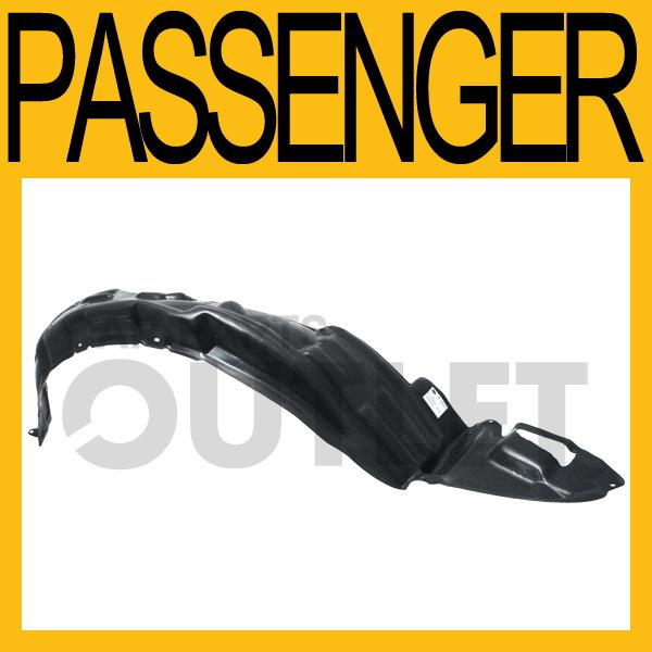 2003-2005 toyota corolla fender liner s xrs ce to1249119 splash shield right new