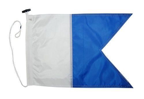 93256 taylor made products 12 x 18-inch code a flag for boating and sailing