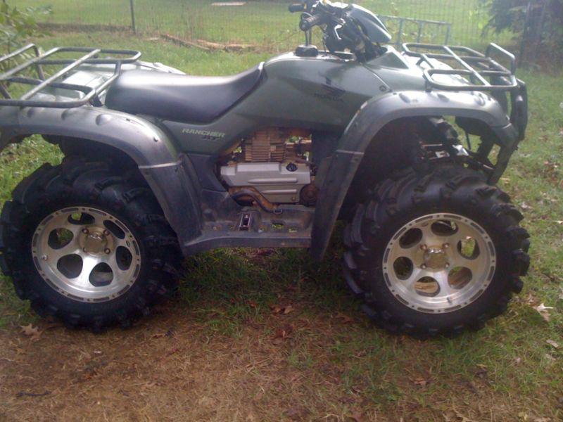 04 honda rancher 400 at 4x4 engine