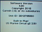 Garmin gpsmap 541s chart plotter fishfinder marine gps w/ power / cover / mount