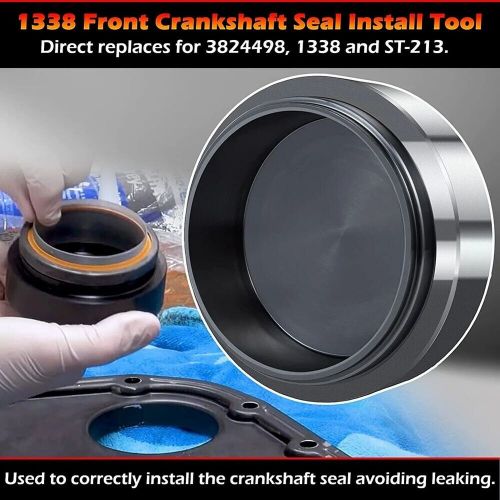 5046 crankshaft wear sleeve 1338 front cover seal install tool kit for cummins