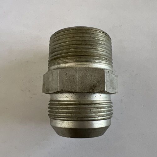 An816-16 (zinc coating) adapter,straight, pipe to tube steel -16an to 1-11.5 npt