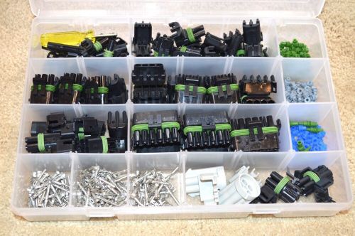 Delphi weather pack connector master kit #8lx 813 pieces   weatherpack