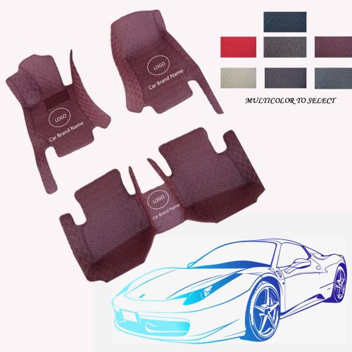 For jeep wrangler 2dr/4dr all weather car floor mats custom carpets waterproof