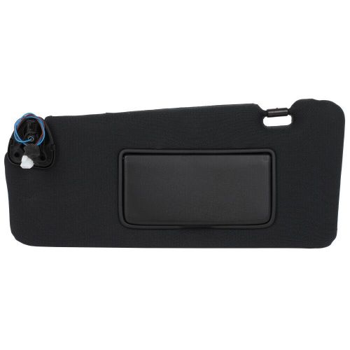 Black driver side sun visor 2009-2020 for nissan 370z 2.5l 3.5l