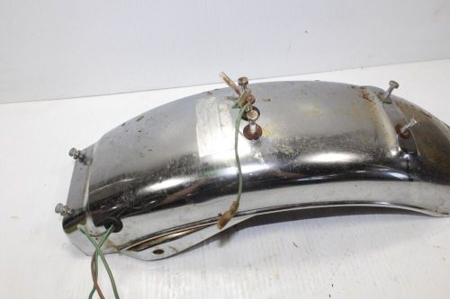 1972-1974 honda cb350f rear back wheel chrome fender oem 80100-333-000xw