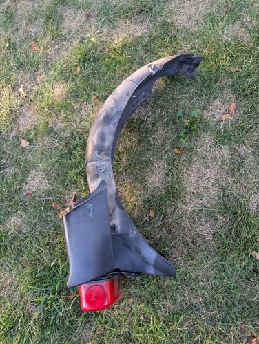 1978 suzuki gs 750 gs750 rear fender cover plastic taillight inner fender