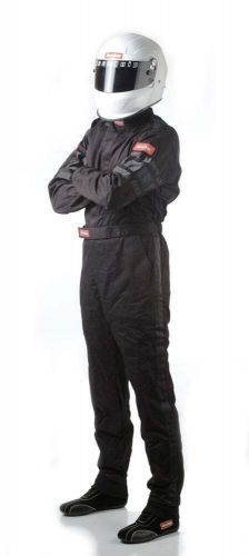 Racequip® 110007rqp 110 series 1-pc driving suit - sfi 3.2a/1 - black - 2xl