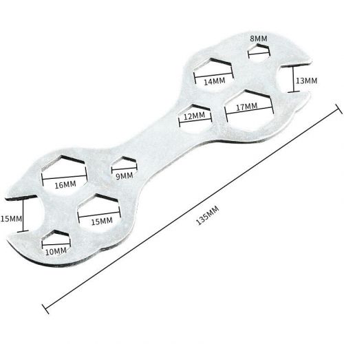 Steel multi-purpose cycling bicycle bike hex wrench hexagon spanner repair tool