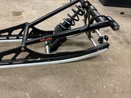 Ski doo gen 4 &amp; 5 k mod 165&#034; rear skid with raptor shocks and 10&#034; tki wheels