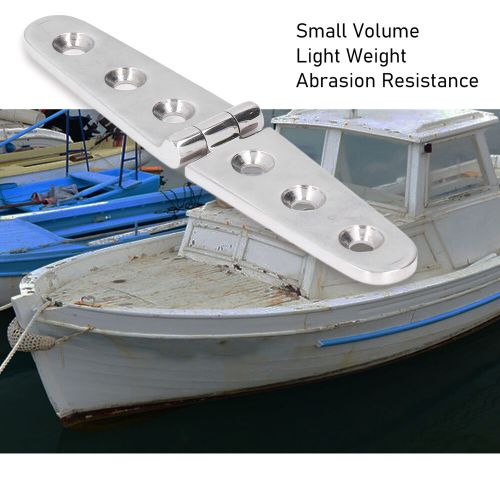 Stainless steel hinges mirror reflection abrasion resistance small volume` boat