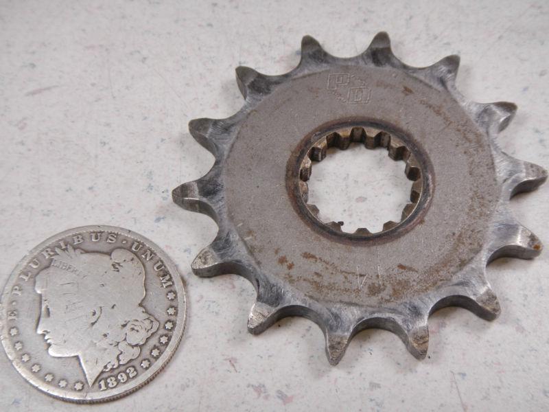 03 yamaha yz450f front primary drive sprocket 14t