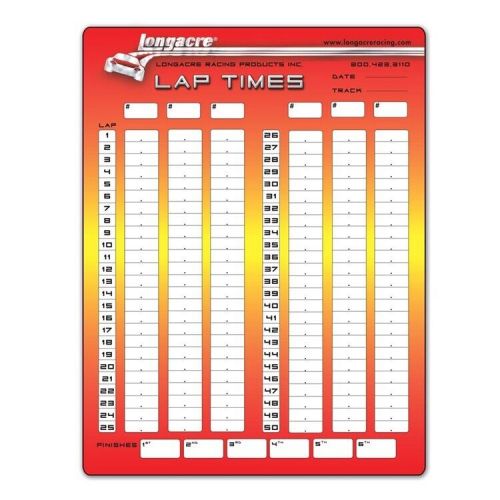 Longacre 22321 2 car stopwatch clipboard w/ robic sc 606w