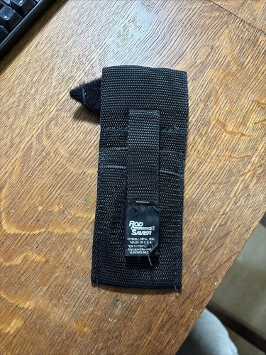 Rod saver boat tool utility sheath | 2 pocket black (pack)