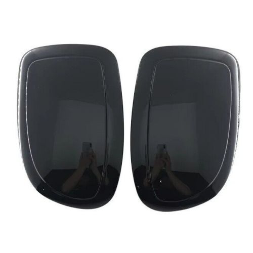 For chevrolet silverado 99-06 glossy black rearview mirror cover 2pc