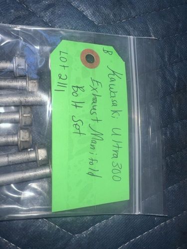 Kawasaki ultra 300 exhaust bolt set 130cd08120