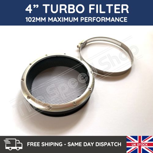 4 inch 102mm turbo screen mesh air inlet filter guard