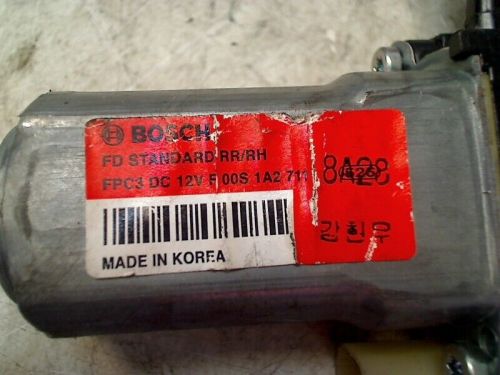 Right rear window lift motor hyundai i30 crosswagon (wwh) 2008 fpc3dc12v-