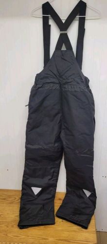 Castle x racewear womens black snowmobile bibs snow pants m snowpants euc