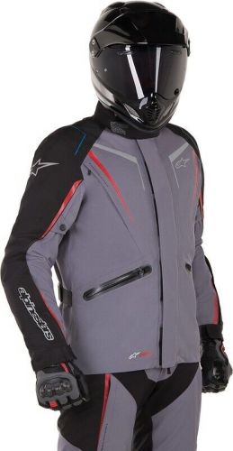 Alpinestars yokohama drystar gray black red jacket size 2x-large