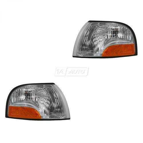 01-02 villager quest side marker signal blinker corner parking light pair set