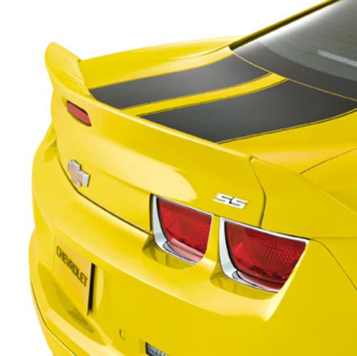 11-13 chevrolet camaro spoiler kit blade dovetail style rally yellow 92234293