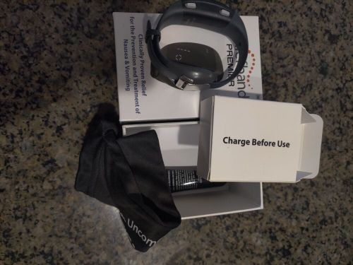 Reliefband premier anti-nausea wristband used/open box relief band