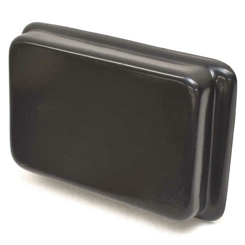 Bass cat boat storage tray | black plastic 12 3/8 x 7 3/4 x 2 inch