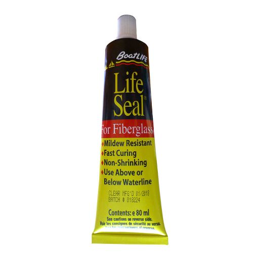 ​boatlife lifeseal® marine sealant 2.8 fl. oz tube - white - waterproof silicone