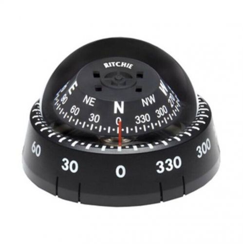 Ritchie xp-99 kayaker surface mount compass, black - free ship