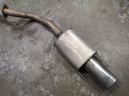 Mg zr back box exhaust