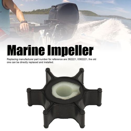 6 blade water pump impeller 382221 marine impeller for johnson evinrude outboard