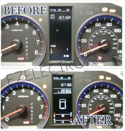 Instrument cluster repair service for honda cr-v 2007 to 2011 crv speedometer