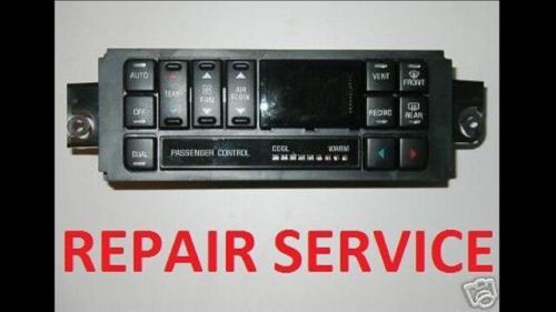 97-05 buick regal century climate control ac screen repair 98 99 00 01 02 03 04